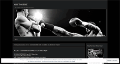 Desktop Screenshot of muaythaiboxe.com